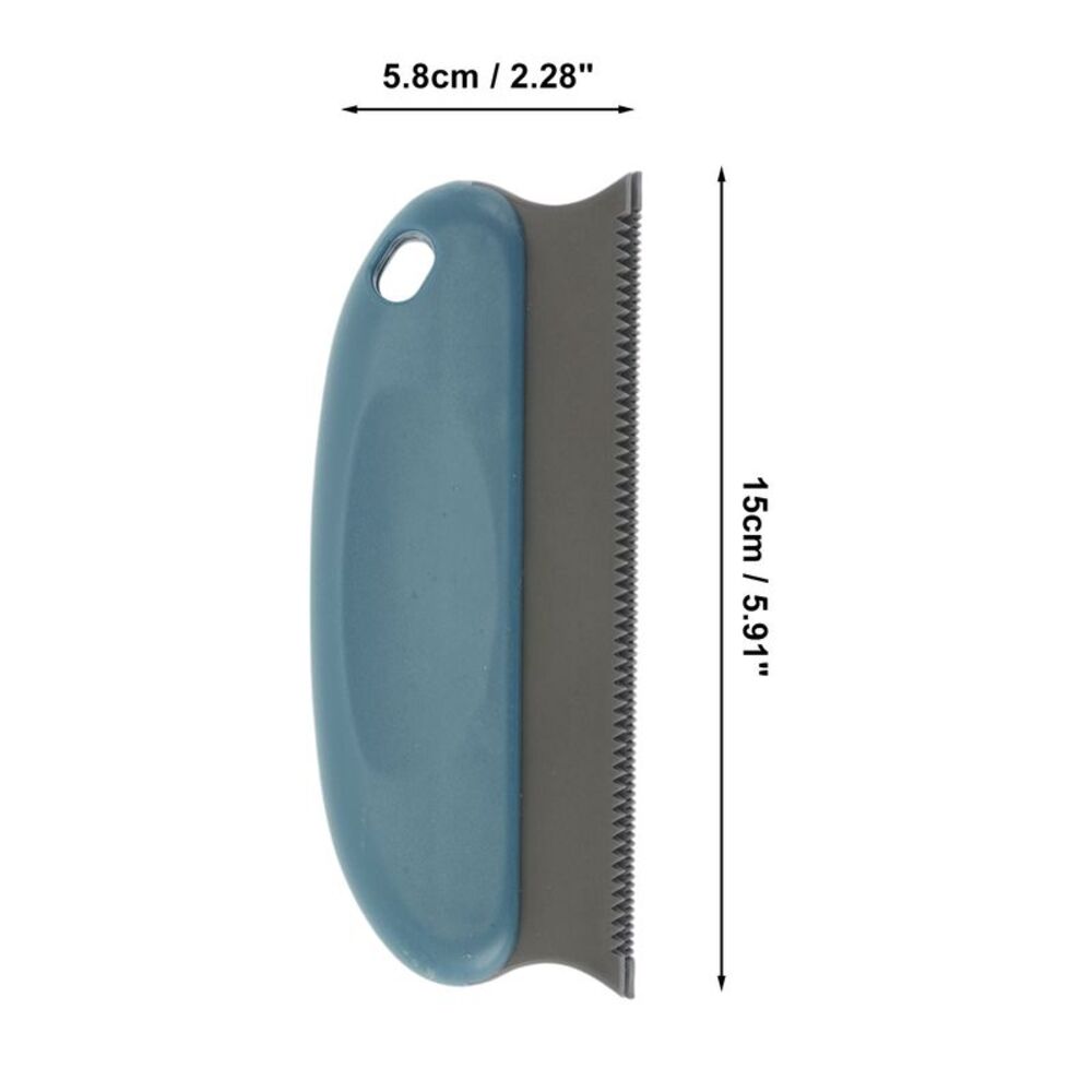 Scraper Rake Pet Hair Remover Blue - Picture 4 of 6